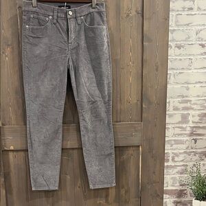 J. Crew Soft Charcoal High-Rise Women's Jeans